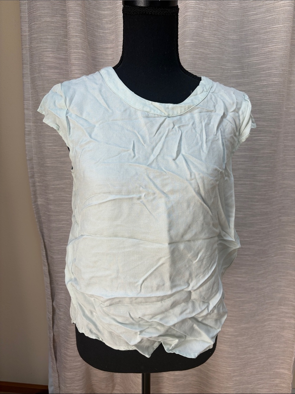 J. Crew Women’s Light Blue Sleeveless Tank Top - Casual Everyday Layer